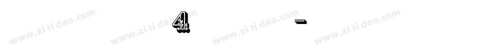 InitialCaps4 Normal字体转换
